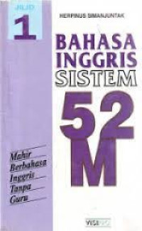 Image of Jilid 1: Bahasa Inggris Sistem 52 M