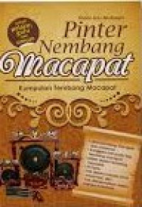 Image of Pinter Nembang Macapat